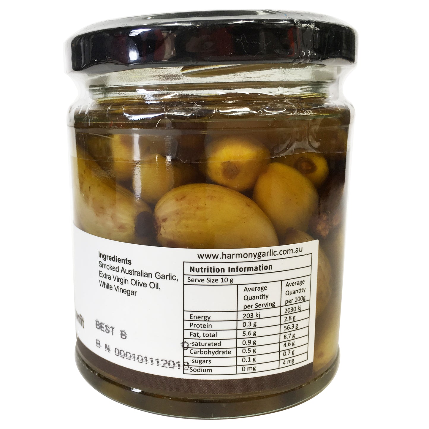 Harmony Garlic Smoked Australian Garlic Confit 175g
