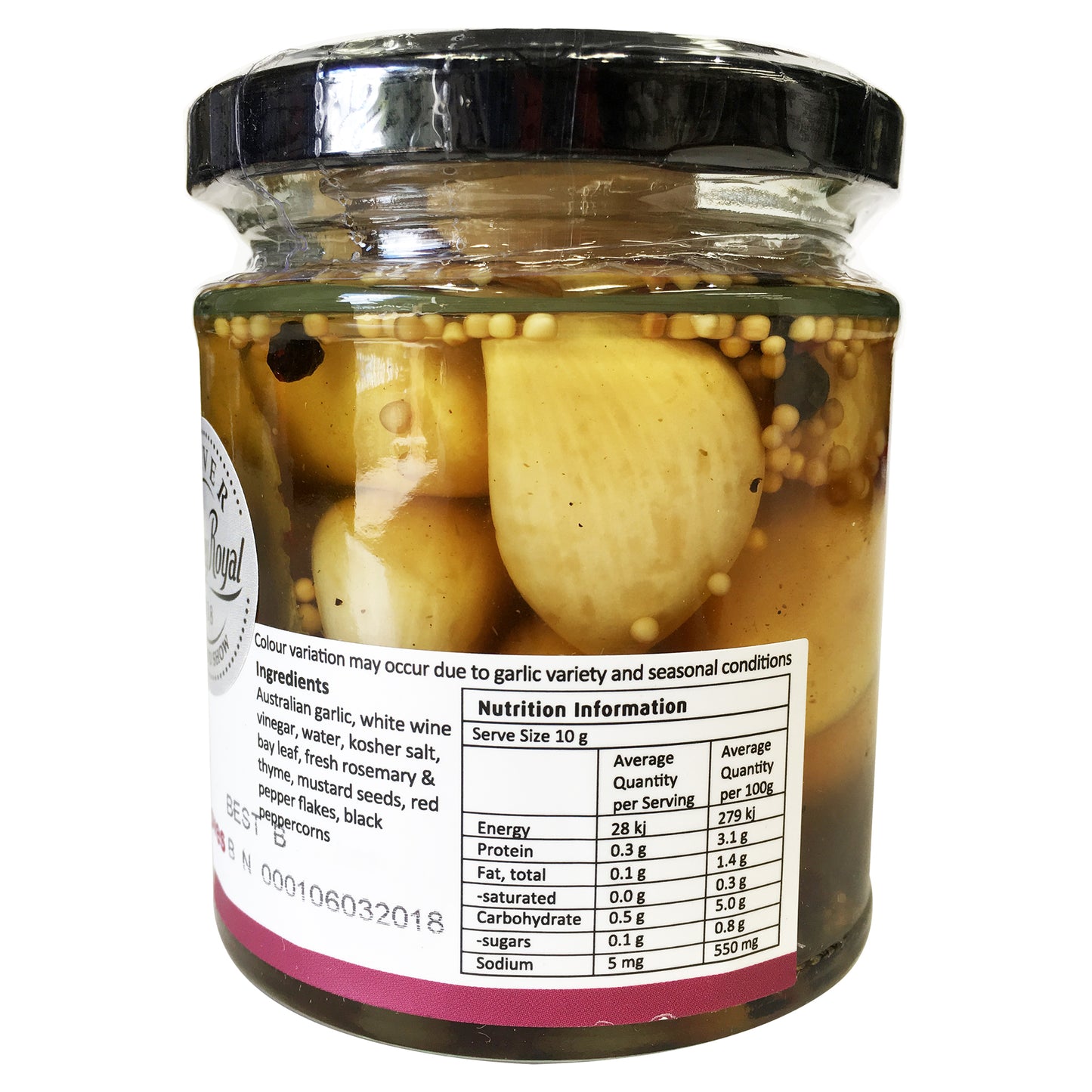 Harmony Garlic Pickled Australian Garlic Cloves 175g