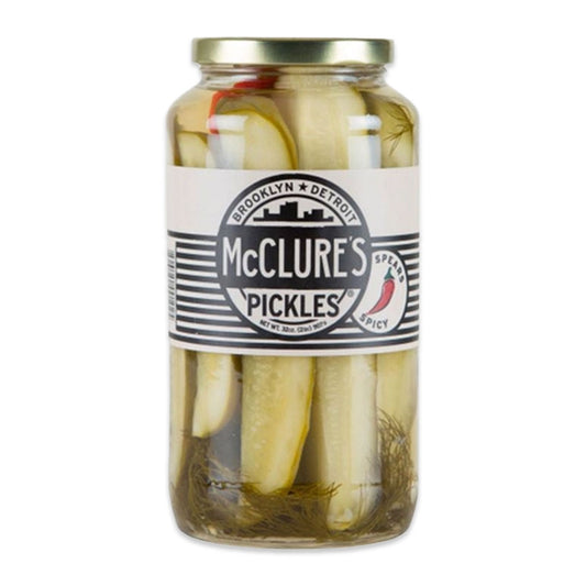 McClure s Spicy Pickle Spears 907g | Harris Farm Online