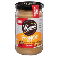 VGood Peanot Chickpea Butter Crunchy 310g