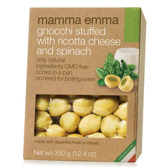 Mamma emma Gnocchi Stuffed with Ricotta Cheese and Spinach 350g