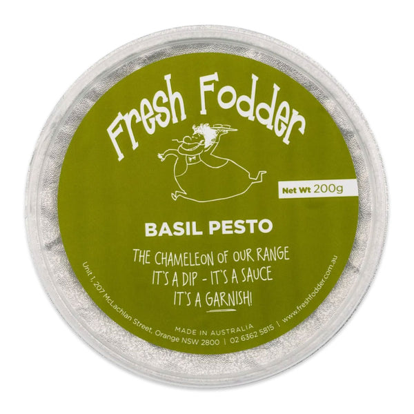Fresh Fodder Basil Pesto 200g | Harris Farm Online