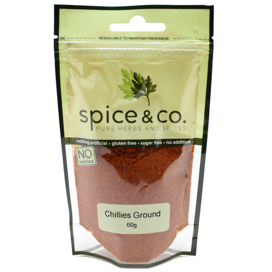 Spice and Co Chillies Ground 60g