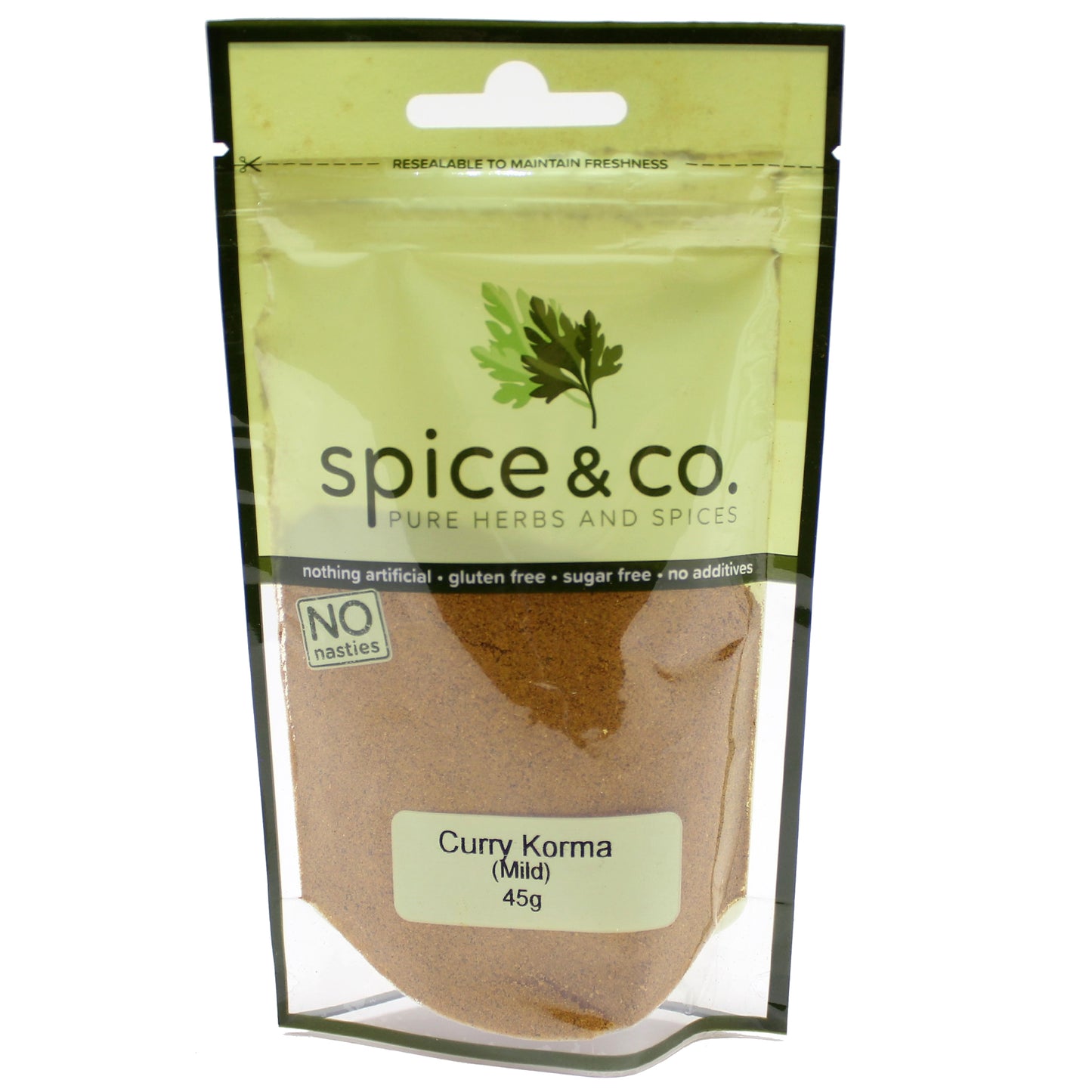 Spice and Co Curry Korma Mild 45g