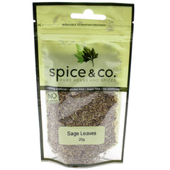Spice and Co Sage Leaves 20g