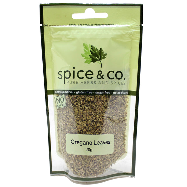 Spice and Co Oregano Leaves 20g