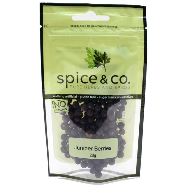 Spice and Co Juniper Berries 20g