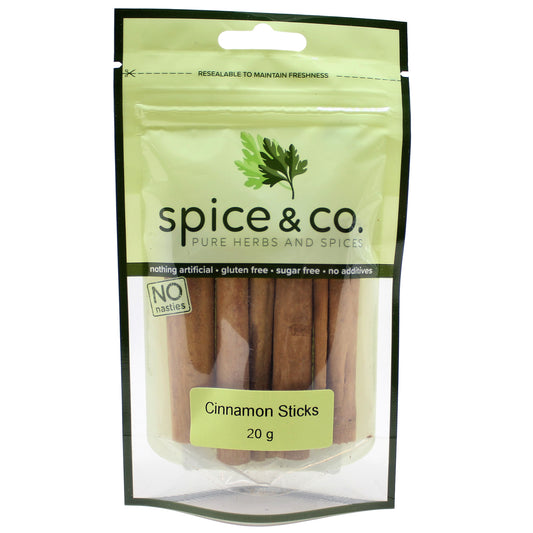 Spice and Co Cinnamon Sticks 20g
