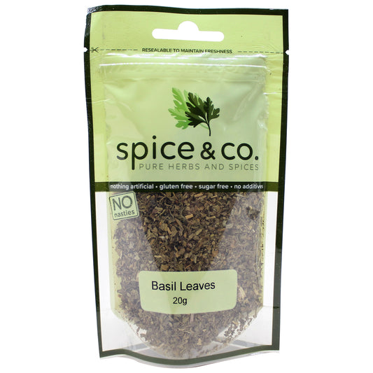 Spice and Co Basil Leaves 20g