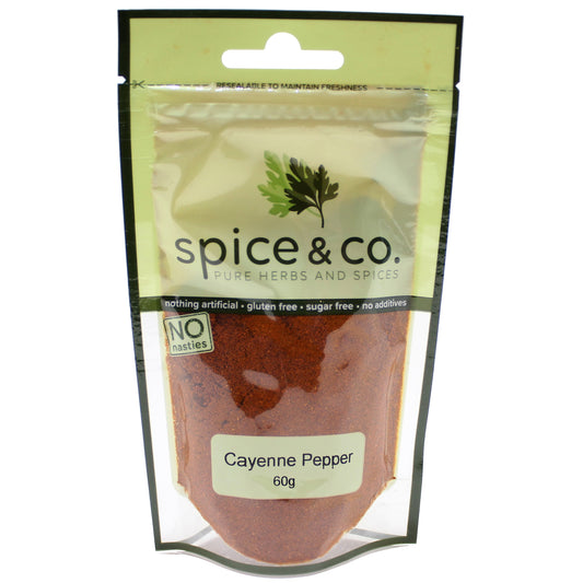 Spice and Co Cayenne Pepper 60g