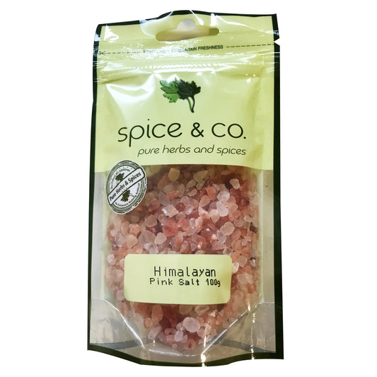 Spice and Co Himalayan Pink Salt 100g