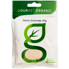 Gourmet Organic Herbs Garlic Granules | Harris Farm Online