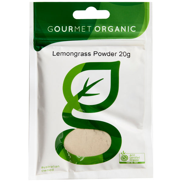 Gourmet Organic Herbs Lemongrass Powder | Harris Farm Online
