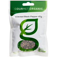 Gourmet Organic Herbs Pepper Black Cracked | Harris Farm Online