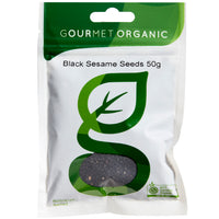 Gourmet Organic Herbs Sesame Seeds Black 50g