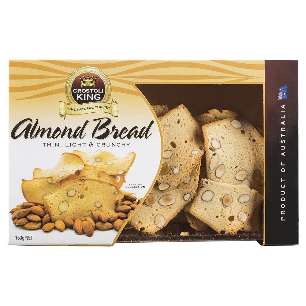 Crostoli King Almond Bread 150g , Grocery-Biscuits - HFM, Harris Farm Markets
 - 1