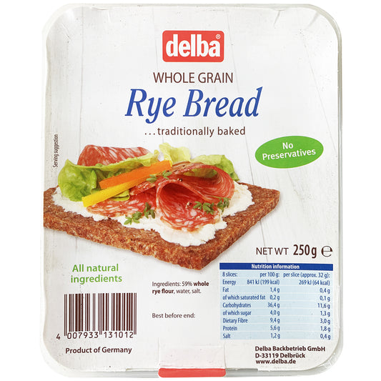 Delba - Rye Bread - Whole Grain | Harris Farm Online
