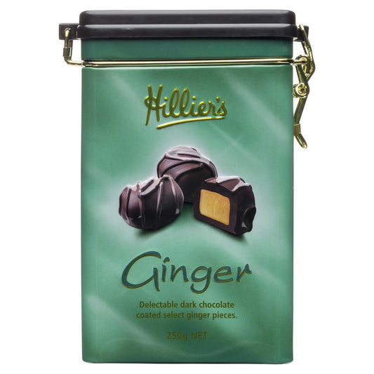 Ernest Hillier Ginger Tin 250g , Grocery-Confection - HFM, Harris Farm Markets
 - 1