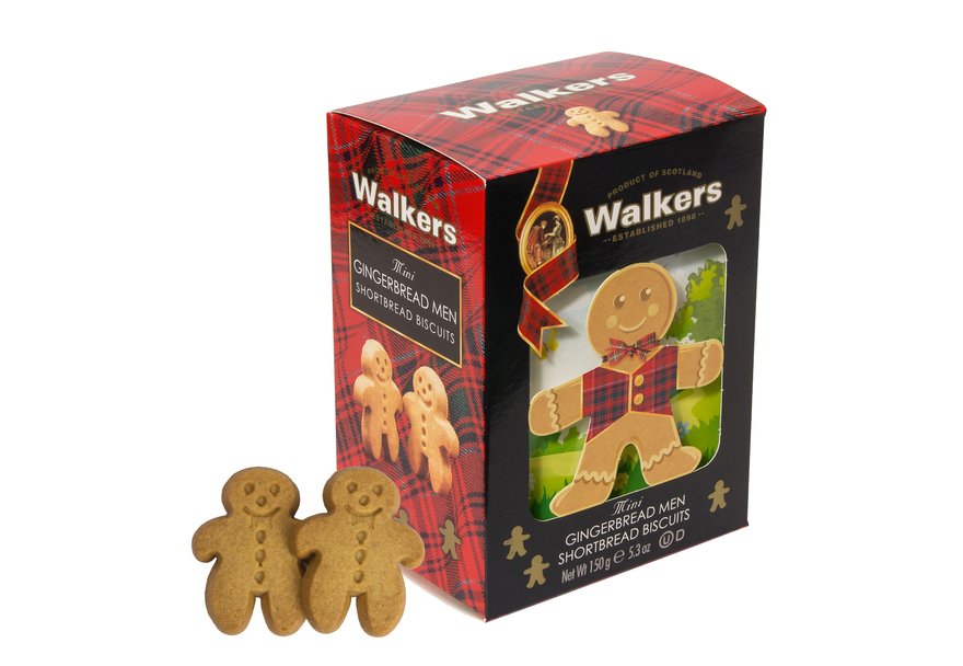 Walkers Mini Gingerbread Men Shortbread | Harris Farm Online