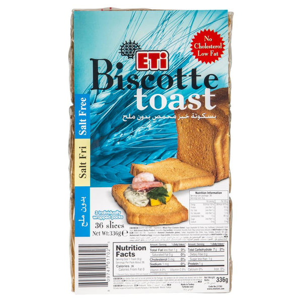 Eti - Biscotte Toast - Salt Free | Harris Farm Online