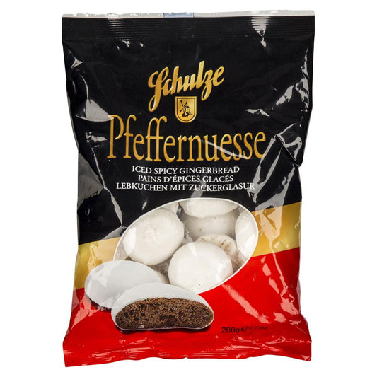 Schulze Pfeffernuesse Iced Spicy Gingerbread 200g , Grocery-Biscuits - HFM, Harris Farm Markets
 - 1