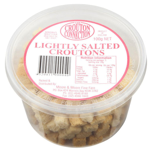 Crouton Connection Lightly Salted 100g , Z-Bakery - HFM, Harris Farm Markets
 - 1