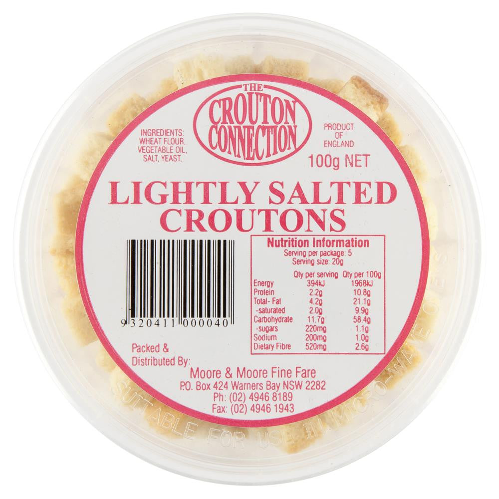 Crouton Connection Lightly Salted 100g , Z-Bakery - HFM, Harris Farm Markets
 - 2