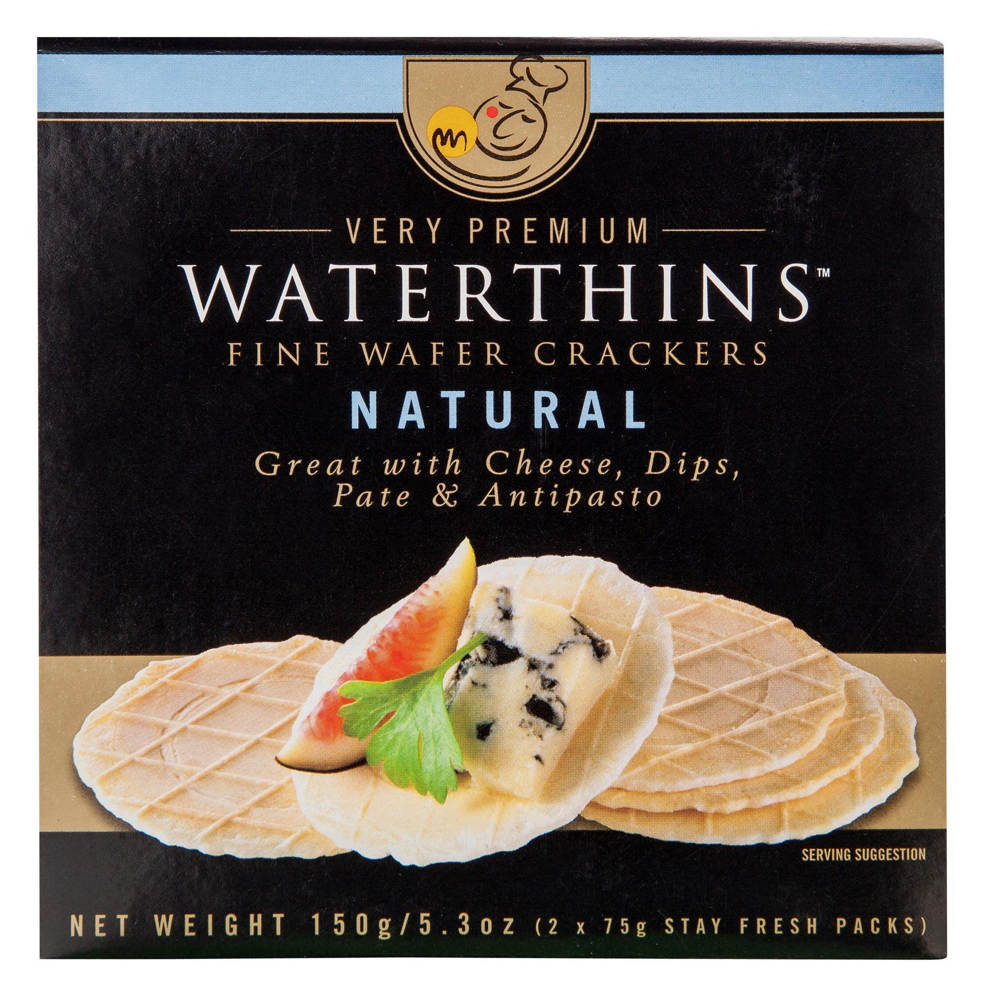 Waterthins Cracker Natural 150G , Grocery-Biscuits - HFM, Harris Farm Markets
 - 1