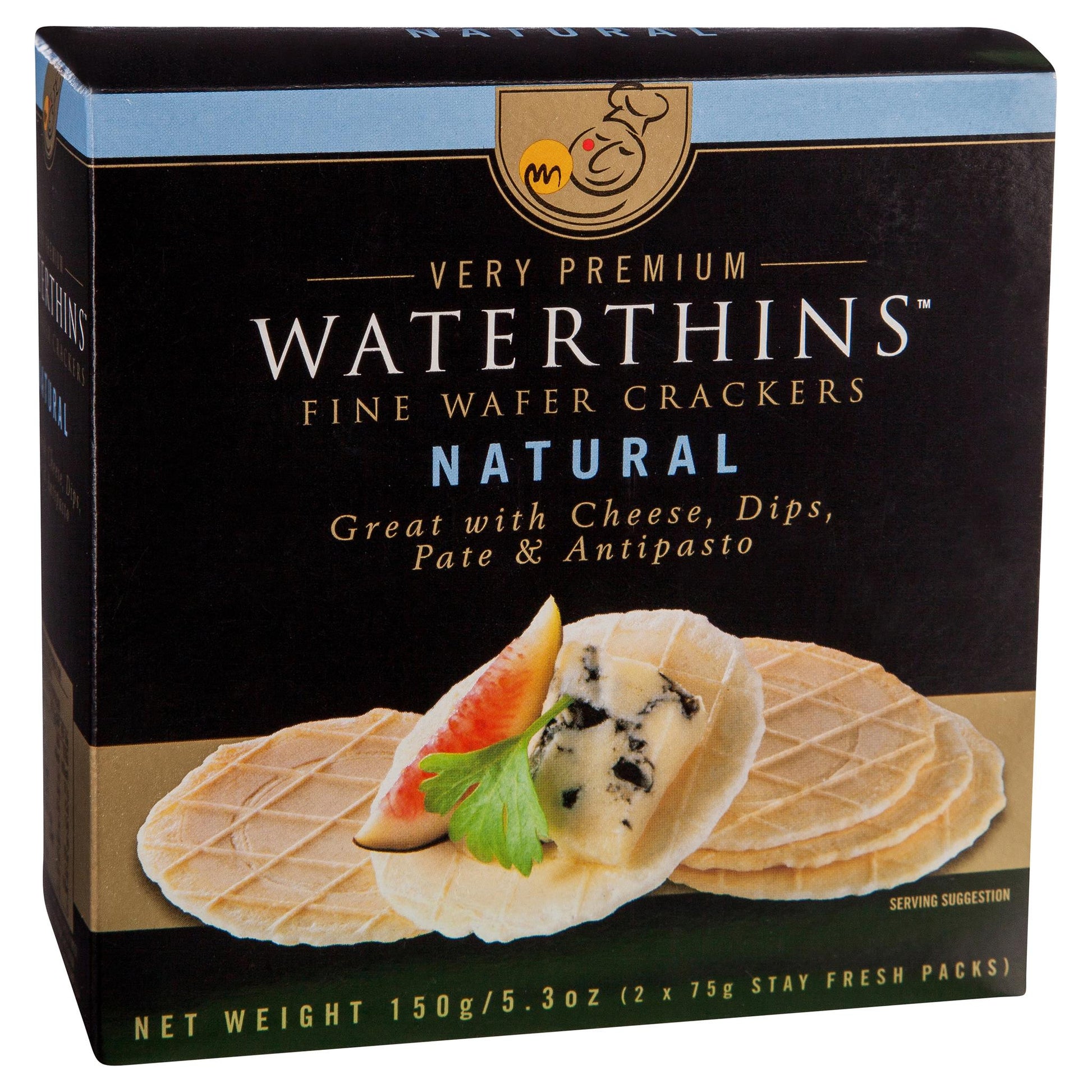 Waterthins Cracker Natural 150G , Grocery-Biscuits - HFM, Harris Farm Markets
 - 2