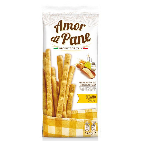 Amor Di Pane - Biscuits Breadsticks - Sesame | Harris Farm Online