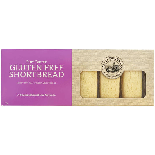 Valley Produce Co Gluten Free Shortbread | Harris Farm Online