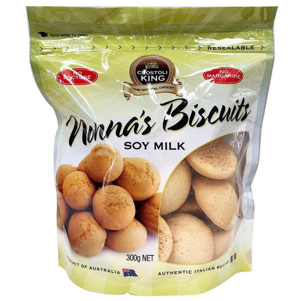 Crostoli King Nonnas Biscuits Soy Milk 300g