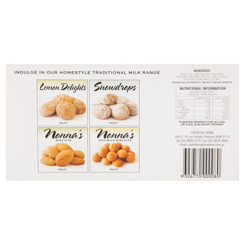 Crostoli King Chocolate Snowdrops 200g , Grocery-Confection - HFM, Harris Farm Markets
 - 2