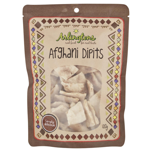 Arlingtons Afghani Dipits 120g , Grocery-Crackers - HFM, Harris Farm Markets
 - 1