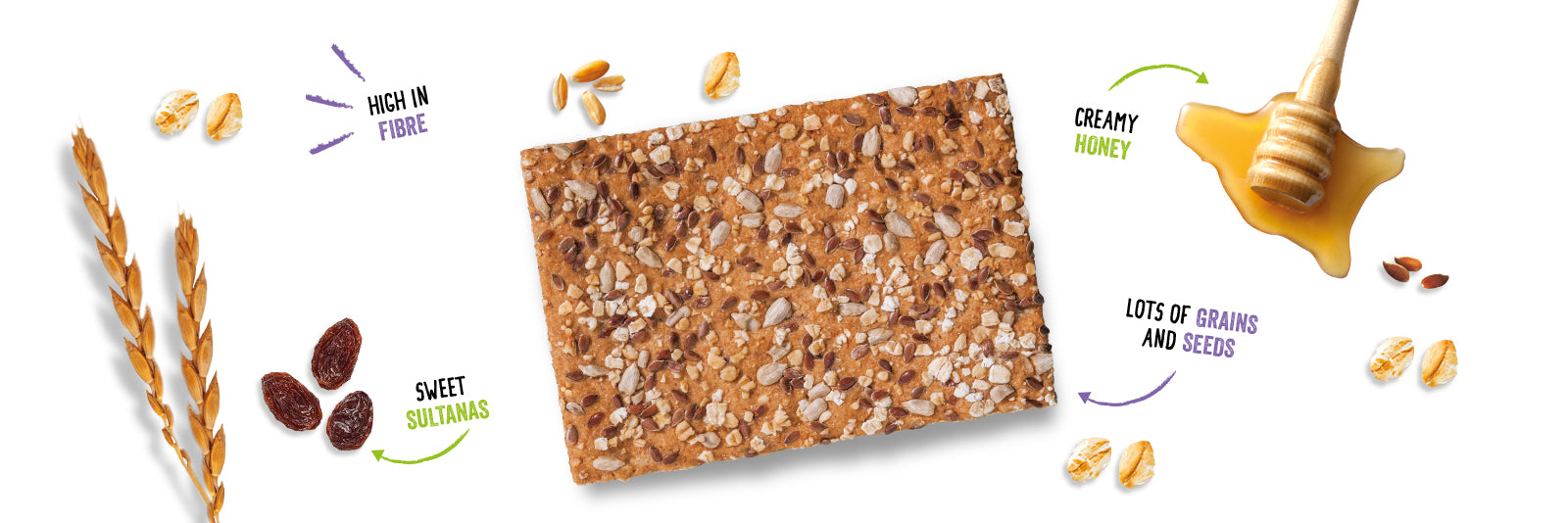 Dr Karg's - Spelt & Muesli - Organic Wholegrain Crispbreads | Harris Farm Online