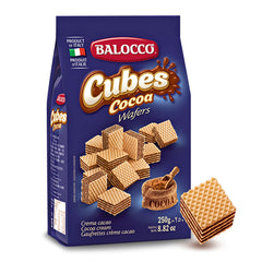 Balocco Wafers Cubes Cocoa 250g | Harris Farm Online