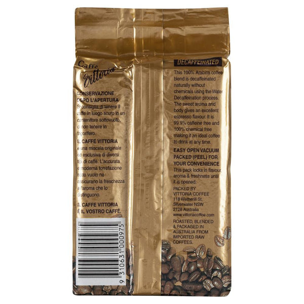 Vittoria Espresso Coffee Ground Decaf 200g , Grocery-Coffee - HFM, Harris Farm Markets
 - 2