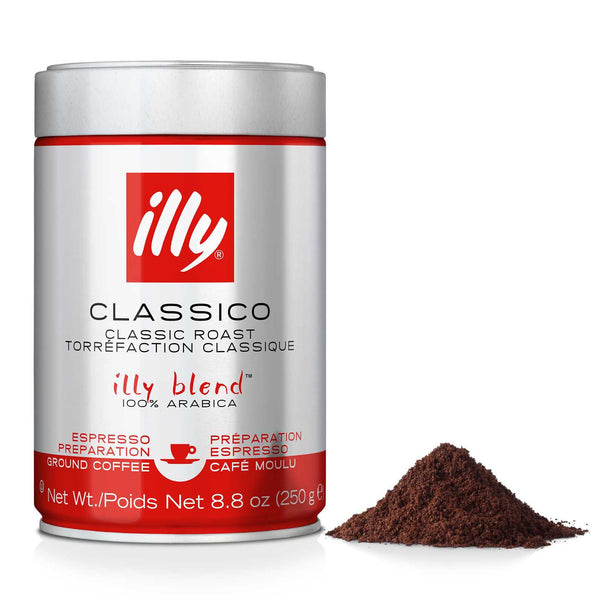 Illy Classico Ground Coffee 250g