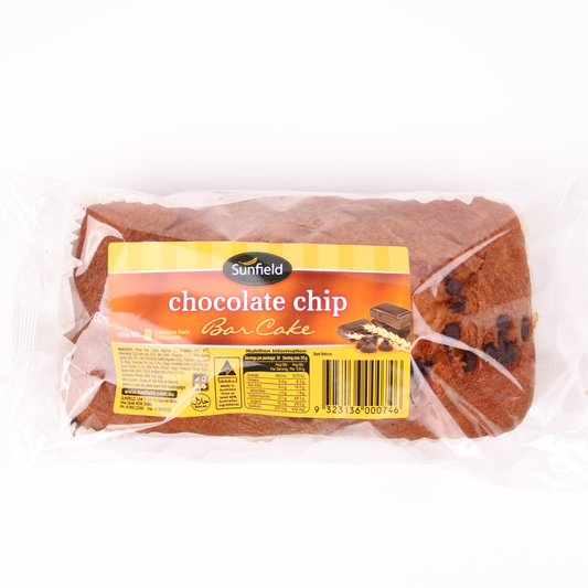 Sunfield Bread Chocolate Chip Bar Cake 550g