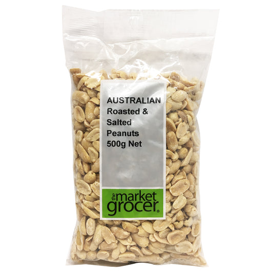 The Market Grocer - Peanuts Roasted Salted (500g)