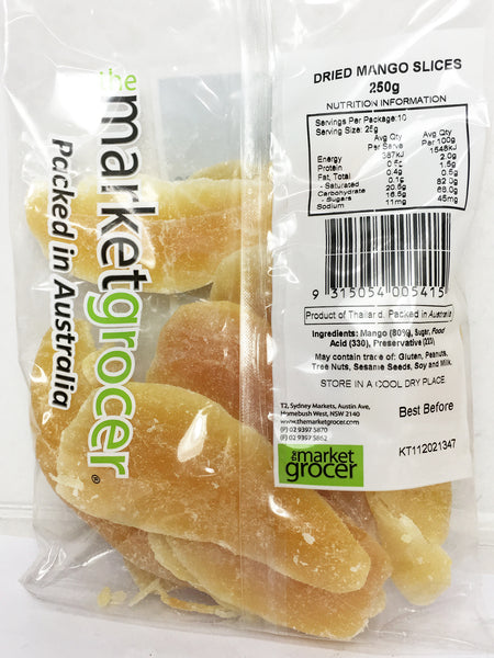 The Market Grocer Mango Dried Slices | Harris Farm Online