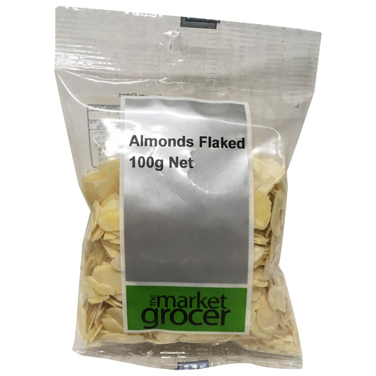 The Market Grocer - Almonds Flaked (100g)