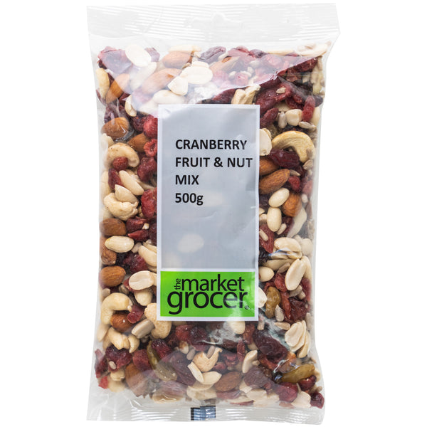 The Market Grocer Cranberry Fruit and Nut Mix | Harris Farm Online