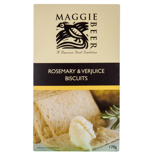 Maggie Beer Rosemary Verjuice Biscuits 170g , Grocery-Biscuits - HFM, Harris Farm Markets
 - 1
