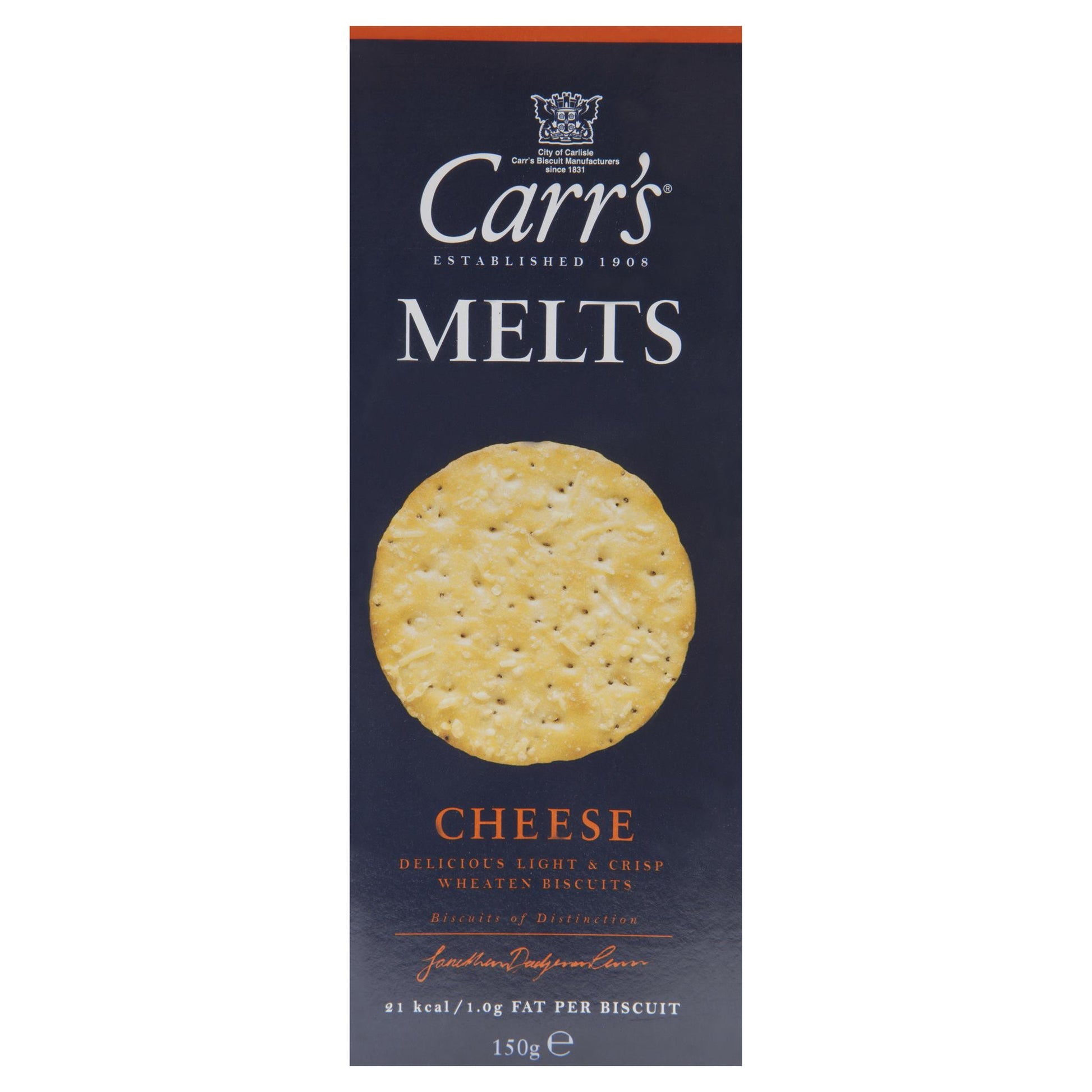 Carrs Melts Cheese 150g , Grocery-Biscuits - HFM, Harris Farm Markets
 - 1