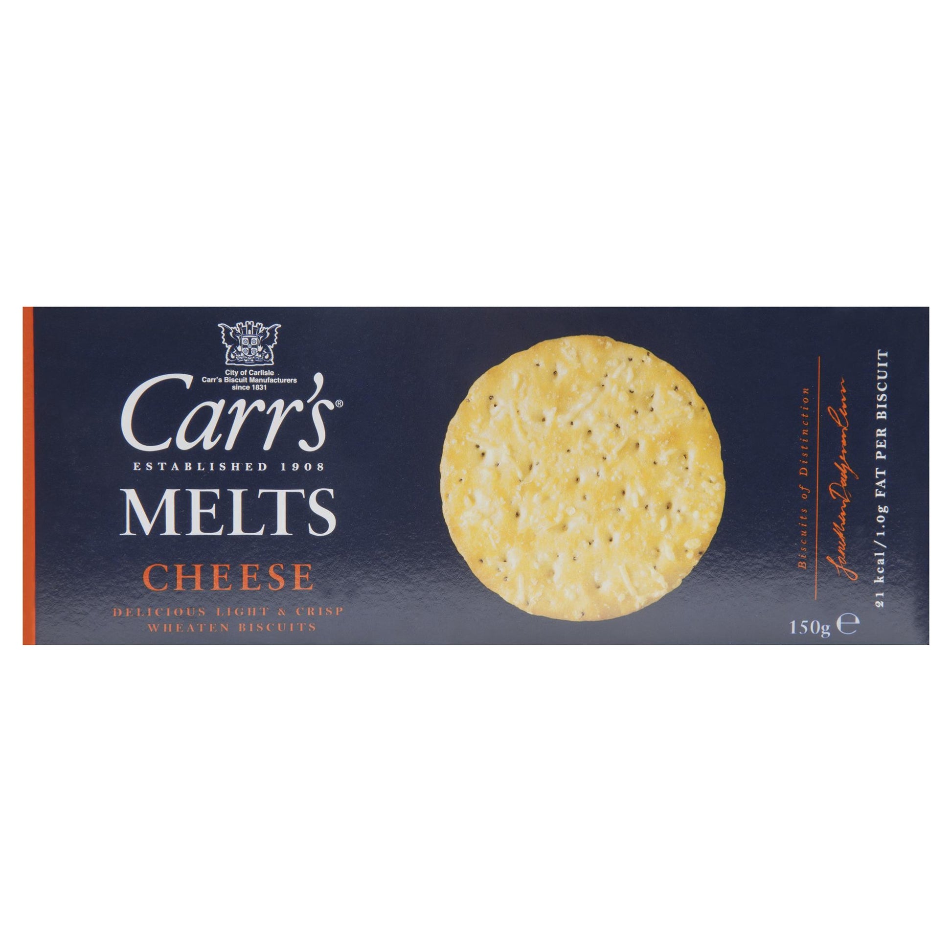 Carrs Melts Cheese 150g , Grocery-Biscuits - HFM, Harris Farm Markets
 - 2