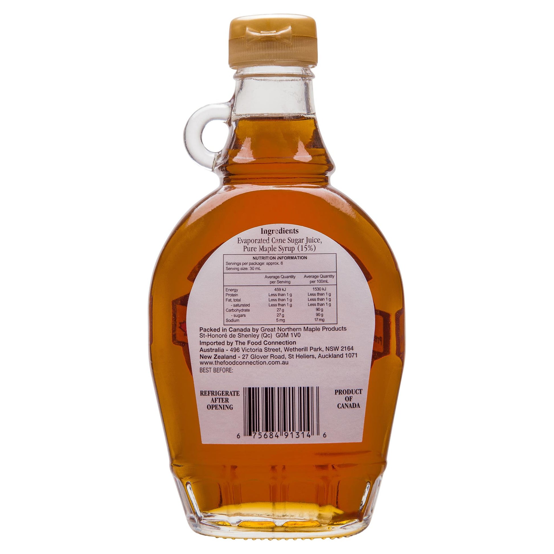 Canadas Maple Topping 250ml , Grocery-Condiments - HFM, Harris Farm Markets
 - 2