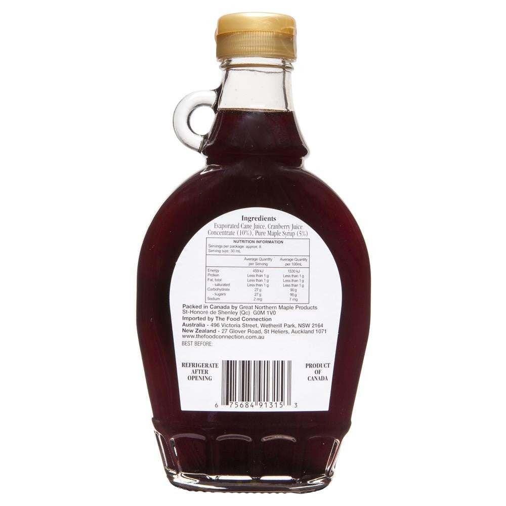 Canadas Best Cranberry Syrup 250mL , Grocery-Condiments - HFM, Harris Farm Markets
 - 2
