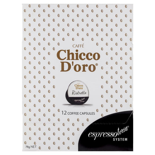 Chicco Doro Espresso Capsules Ristretto 12 pack , Grocery-Coffee - HFM, Harris Farm Markets
 - 1