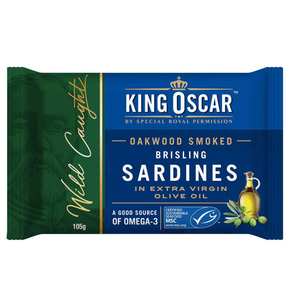 King Oscar Sardines In Extra Virgin Olive Oil | Harris Farm Online